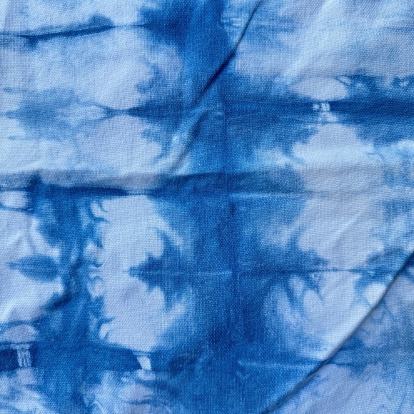 Shibori Tie Dyed Throw Pillow Cover - Picture 6 of 7